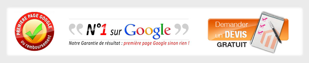 Référencement Google 1ere Page Garanti